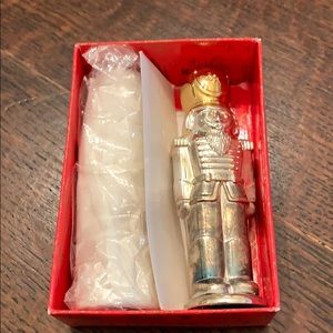 Godinger Silver 1994 Toy Soldier Salt & Pepper Set